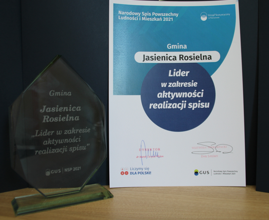 Gmina Jasienica Rosielna liderem w zakresie aktywności realizacji spisu