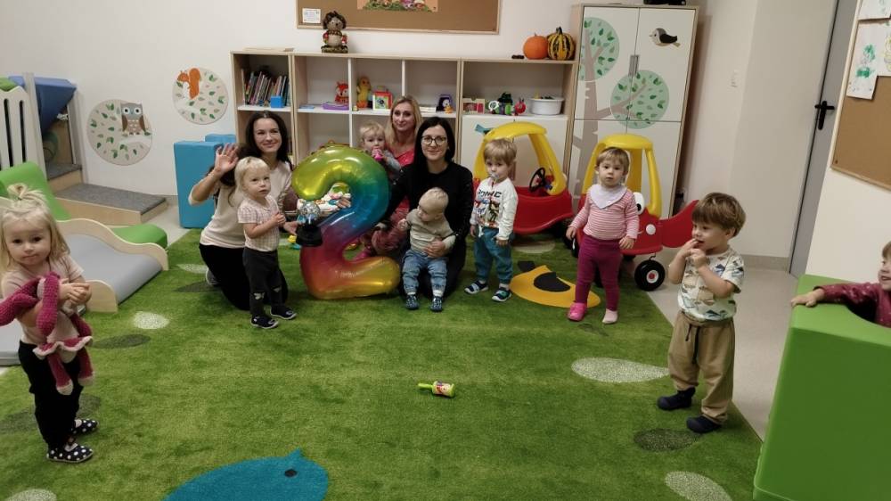 Świetna zabawa najmłodszych w Gminnym Żłobku w Bliznem